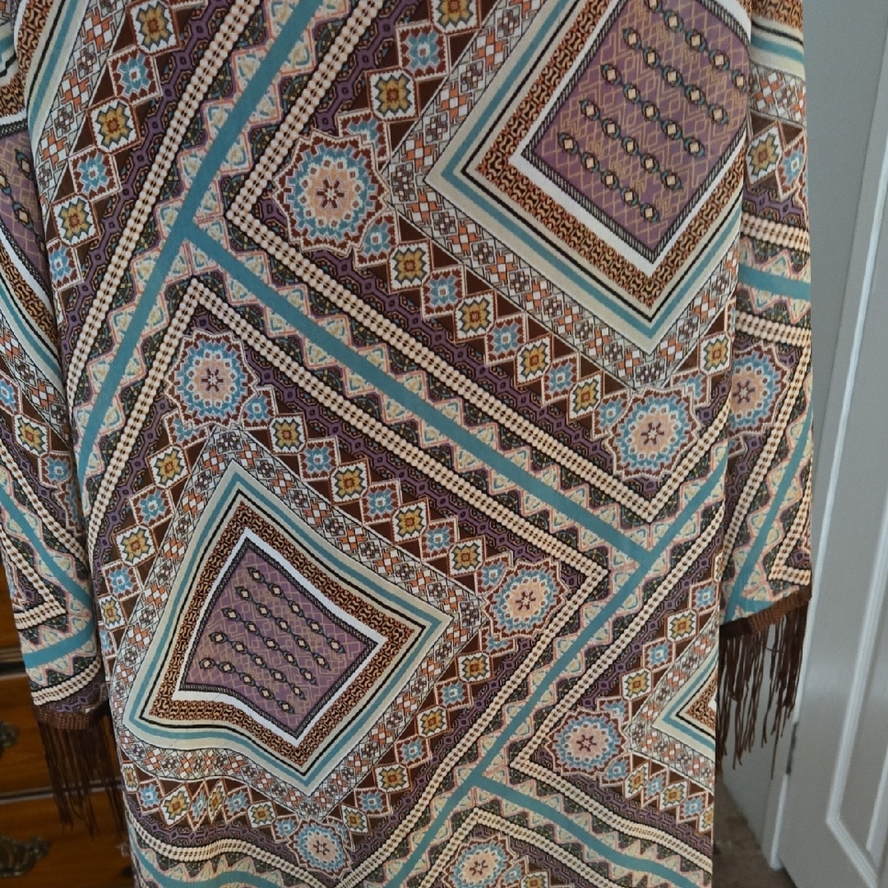 American Rag Multicolor Patterned Cardigan - Picture 3 of 3